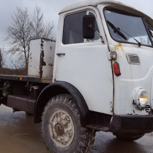 Journée écoconduite avec un STEYER 120 chevaux de 1972.